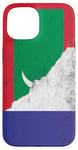 Coque pour iPhone 15 Drapeaux France & Maldives - Français Maldivien