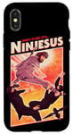 iPhone X/XS It's Ninjesus 80s Action Movie Atheist Christian Ninja Jesus Case