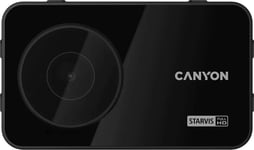 Canyon DVR10GPS, 3.0'' IPS (640x360), FHD 1920x1080@60fps, NTK96675, 2 MP CMOS Sony Starvis IMX307 -kuvakenno, 2 MP kamera, 136° katselukulma, Wi-Fi, GPS, videokameratietokanta, USB Type-C , Superkondensaattori, Pimeänäkö, Liiketunnistin