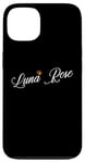 Coque pour iPhone 13 Luna Rose Custom Name for Kids Toddlers Women - Luna Rose