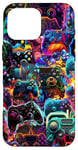 iPhone 16 Pro Max Gamer Aesthetic Graphic Gaming Video Games Boys Teens Summer Case