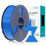 SUNLU Filament PLA Haute Vitesse1.75 mm, Filament PLA pour Imprimante 3D rapide, Conçu pour l'impression à Grande Vitesse, HS-PLA Filament, Précision Dimensionnelle +/- 0.02 mm, 1KG Bleu