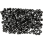 Creativ Seed Beads - 3 mm Frostad Svart 25 gram