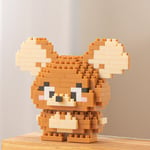 (8 - Su dėžute)Kuromi Mini Rakennuspalikat Super Mario Sarjakuva Anime Figuuri Kuva Lasten Palapeli Kokoonpano Lelu Palikat Joulun syntymäpäivälahja