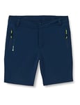 Peak Mountain CUAD/XJ Short de randonnée Homme, Bleu, FR : M (Taille Fabricant : M)