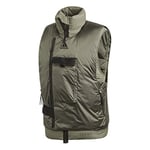 adidas Gilet Down C.R. pour homme, vert, M