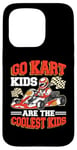 iPhone 15 Pro Go Kart Kid - Go Kart Racing Boys Kids Case