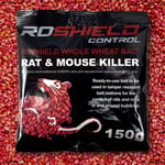 Roshield Strong & Fast Grain Wheat Rat & Mouse Rodent Poison Killer Control Bait