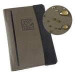 Rite in the Rain Field Wallet, 3.5” x 6.5”, EDC, Water Resistant TPU Fabric (No. P971-M),Olive and Black