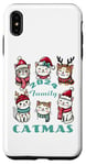 Coque pour iPhone XS Max Catmas Famille Chat Kitty Funny Christmas Holiday 2024