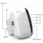 WiFi Repeater 300Mbps Mini Wireless Repeater Adapter Förstärkare Trådlös Signal Repeater 2,4GHz Antenn WLAN 802.11n/g/b