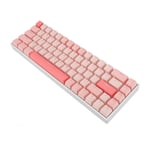 68 Keys Red Switch Mechanical Keyboard RGB Backlit 60 Percent USB Wired Gami New