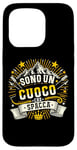 Coque pour iPhone 15 Pro Sono Un Cuoco Che Spacca Idee Regalo Uomo Cuoco Divertente