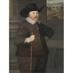 Artery8 17th Century Dutch Portrait Of A Man Large Wall Art Poster Print Thick Paper 18X24 Inch