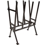 CHEVALET DE SCIAGE, PORTE BUCHE EN METAL REGLABLE 103x50x76CM, 400KG