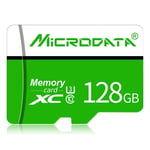 Carte Mémoire MICRODATA De 128 GB U3 XC (Micro SD) MICROSD Carte + Adaptateur