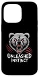 iPhone 14 Pro Max Brutal Unleashed Instinct Fierce Mindset Apparel Case