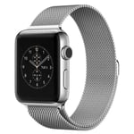 Apple Watch 1/2/3 42mm Milanese Urrem - Sølv