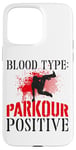 iPhone 15 Pro Max Parkour Free Running Traceur Vintage Blood Type: Parkour Case