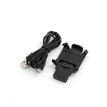 SYSTEM-S Câble USB 2.0 pour Montre connectée Garmin Fenix 3 Noir 80 cm