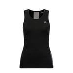 Le Coq Sportif Tech Débardeur N°1 W t-Shirt sans Manches Femme, Noir, XXS