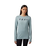 Fox Racing T- Shirt Technique Absolu à Manches Longues pour Femme, Gris, XS