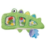 Chicco Tapis sensoriel Crocodile, stimulation sensorielle et développement de bébé, avec de l'eau, différentes textures, formes et couleurs, jeux pour bébés de 6 à 36 mois