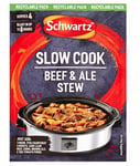 1 x Schwartz Slow Cooker Beef & Ale Stew 38G NEW BB LATE 2025