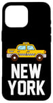 Coque pour iPhone 16 Pro Max New York City Graphic Tees - Cool New York City Funny Taxi