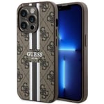 Guess iPhone 14 Pro Max Mobilskal MagSafe Printed Stripes