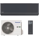 Panasonic Varmepumpe 7,5 KW HZ25ZKE-H Grå/Sort Komplett