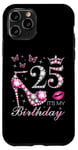 Coque pour iPhone 11 Pro 25 C'est mon anniversaire, 25 ans, c'est mon 25e anniversaire