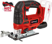 Einhell Scie sauteuse sans fil TC-ST 18 Li-Solo (Li-Ion, 18 V, amplitude 20 mm, biseau max. 45°, fonction pendulaire réglable , support de lame de scie sans outil, batterie et chargeur non inclus)