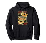 Retro Vintage Boombox 80's Music Old School Radio Boombox Pullover Hoodie