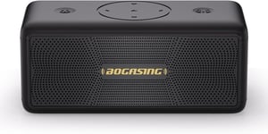 Enceinte Puissante M5,40W Surround Stéréo,Basses Profondes Haut Parleur,Autonomie 30 h,Bluetooth 5.3