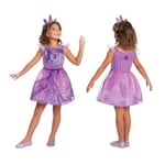 Encanto - Licence Officielle Disney - Déguisement Mirabel pour Enfant - Robe Multi-Couleurs avec Détails Papillon - Taille S (2-3 ans) - Matériaux Durables - Cadeau Magique