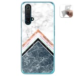 Housse En Gel TPU Pour Realme X3 SUPERZOOM / X50 5G Design Marbre 05 Dessins