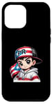 Coque pour iPhone 15 Pro Max Cute Puerto Rican Kid Baby Pr Hat Boricua Flag Funny Anime