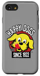 Coque pour iPhone SE (2020) / 7 / 8 Marque de nourriture rétro pour chiens Ken L-Ration Happy Dogs Since 1922