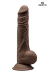 Gode Double Densité Chocolat 23,5cm - Modèle 3 - Sextoy Hyper Réaliste Silicone