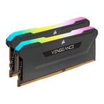 Corsair Vengeance RGB PRO SL Black 32GB (2x16GB) 3600MHz DDR4 Memory Kit - CMH32GX4M2Z3600C18