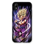 Coque pour Wiko Y61 Manga Dragon Ball Sangohan Violet