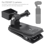 Camera Clip On Clamp Mount Backpack Clip for  OSMO Pocket 2 Climbing Cycling