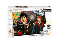 Nathan - Puzzle Enfant - 150 pièces - Harry Potter et Ron Weasley - Pour enfants Garçon ou fille dès 7 ans - Puzzle de qualité supérieure - Carton épais et résistant - Aventures Magiques - 86194