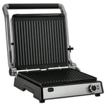 HOMCOM Health Grill Panini Press 2000W w/ 180 Degrees Open Non-Stick Plate