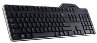 DELL KB813 Smartcard - tastatur - QWERTY - Russisk - svart Inn-enhet