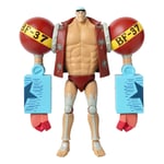 Bandai - Anime Heroes - One Piece - Figurine Anime Heroes 17 cm - Franky - 36938 Multicolore