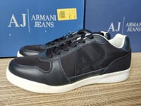 Armani Jeans sneakers/trainers men's low cut size 6.5UK(40EU) - Extralight