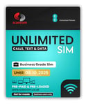 EE 5G Unlimited Data Sim Card - Preloaded monthly until 8th OCTOBER 2025 - No Contract & One-off payment - Business Grade Data - Perfect for Wifi Routers, Tablets & Phones. (UK Calls, Texts & Data)