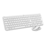 Logitech MK950 Signature Slim Wireless Keyboard en Muis Combo -Wit, Pan Nordic Q